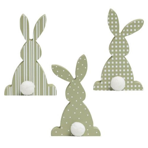 Spring Green Chunky Bunny 3 Asstd.