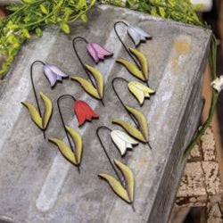 6/Set Hanging Tulips Ornaments