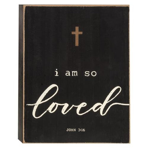 So Loved Box Sign