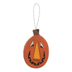 2/Set Funny Face Jack o Lantern Ornaments