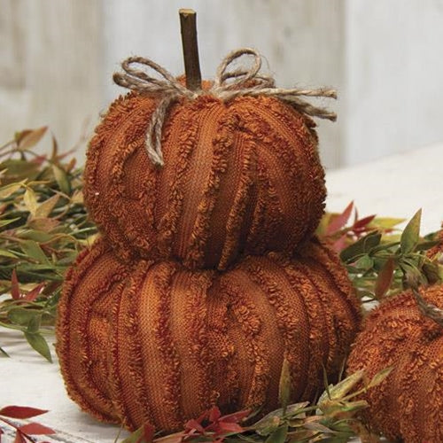Mini Orange Pumpkin Stack