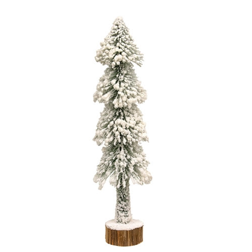 Lg Flocked Skinny Tree