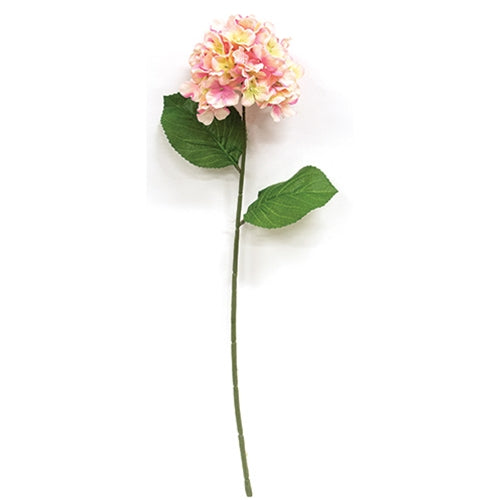 Pink Hydrangea Stem - 27"