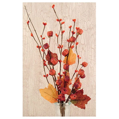 Pumpkin Pod Spray 16"