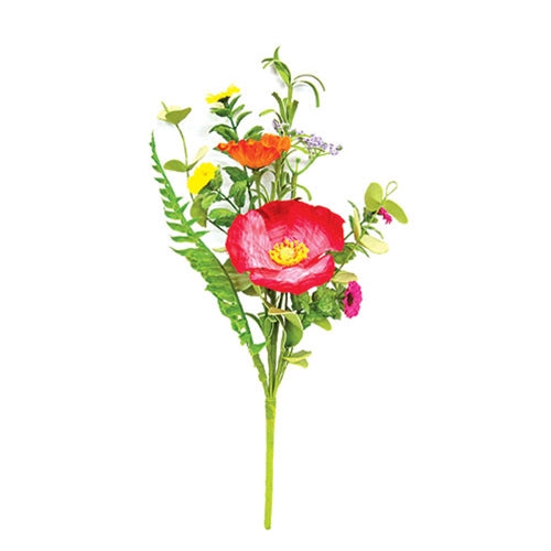 Sunset Poppy & Daisy Pick - 13"