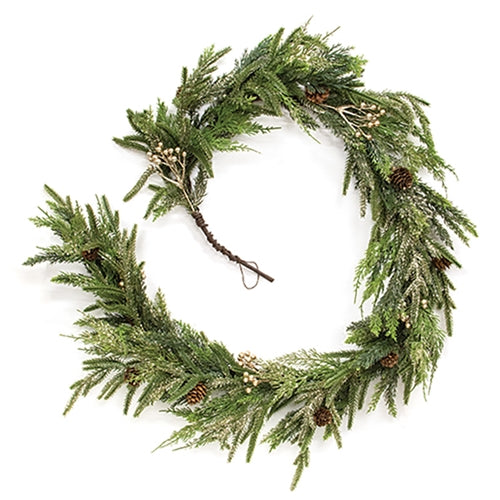 Soft Touch Champagne Celebration Garland - 5 Ft.