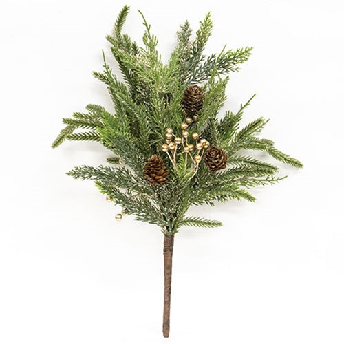 Soft Touch Champagne Celebration Bush - 15"