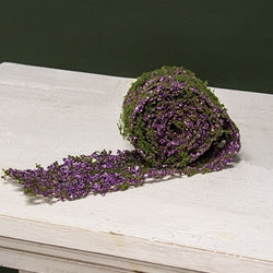 Lavender Moss Ribbon - 3" x 6 Ft