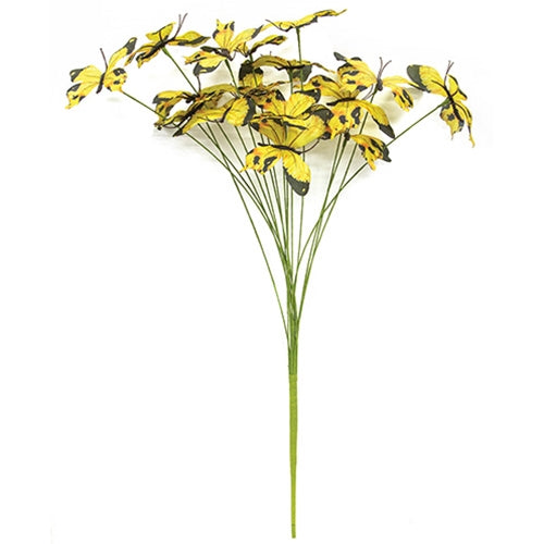 Yellow Butterfly Spray - 22"