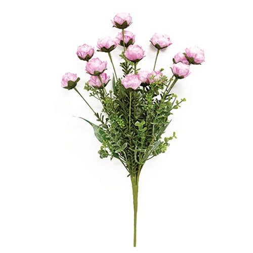 Eucalyptus Rose Spray - 19" - Violet