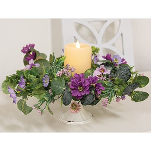 Perfect Petals & Greens Ring - 6.5"