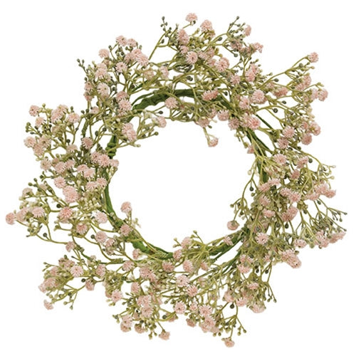 Blushing Blessed Clover Candle Ring - 6.5"