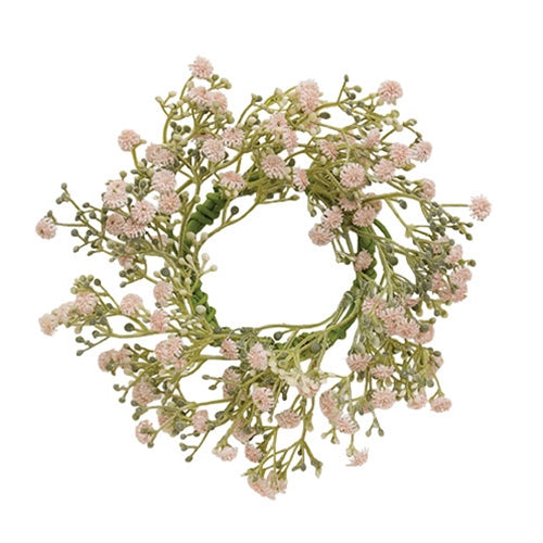 Blushing Blessed Clover Candle Ring - 3.5"