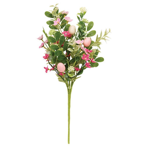 New Growth Blooms & Eggs Spray - 20"