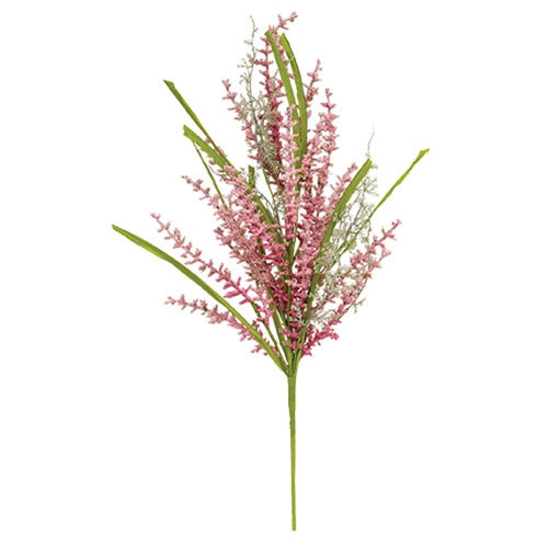 Millet Heather & Grass Bush Pink 24"