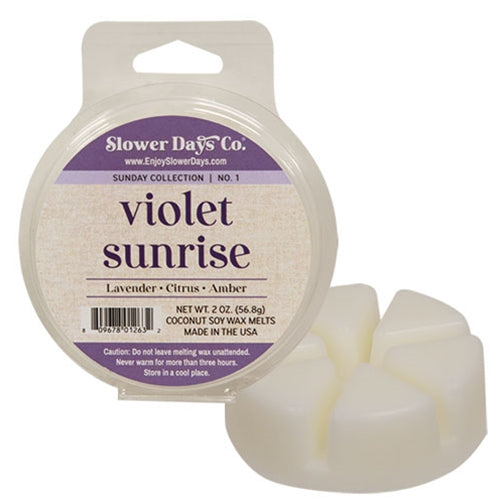 Violet Sunrise Wax Melts - 2oz.