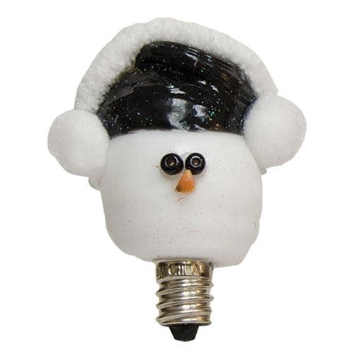 Earmuff Snowman Bulb
