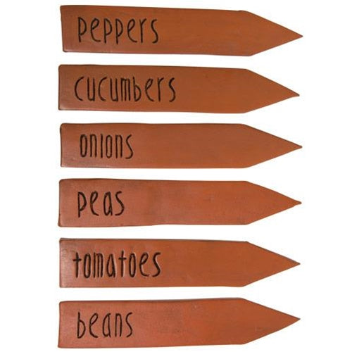 Vegetable Resin Plant Stake 6 asstd.