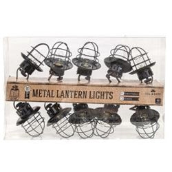 Black Lantern Light Strand 10 ct.