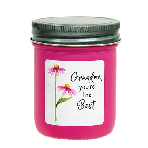 Grandma You're the Best Lemon Blueberry Poundcake 7 oz. Jar Candle