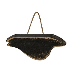 Rustic Wood Pumpkin Sunflower or Crow Ornament - 3 Asstd.