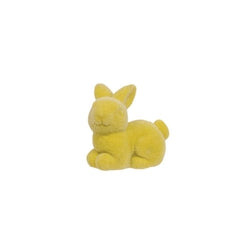 Resin Flocked Sitting Easter Bunny 4 Asstd.