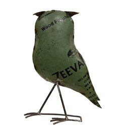 Recycled Metal Owl