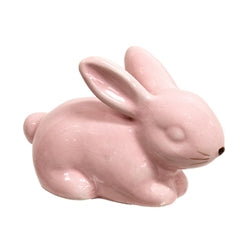 Ceramic Pastel Laying Easter Bunny Figure - 4 Asstd.