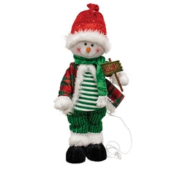 Animated Plush Standing Santa/Snowman - 24"H - 2 Asstd.