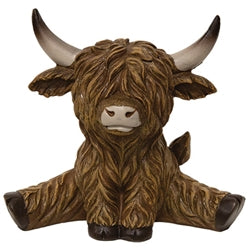 Resin Yoga Highland Figure - 3 Asstd.
