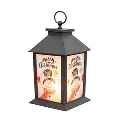 LED Fireglow Christmas Wonderland Lantern - 10"H - 3 Asstd.