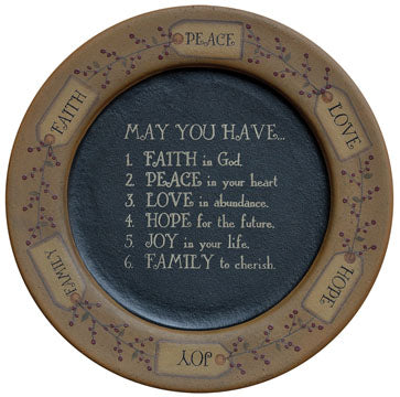 May You Have...Plate