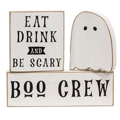 3/Set Boo Crew Blocks