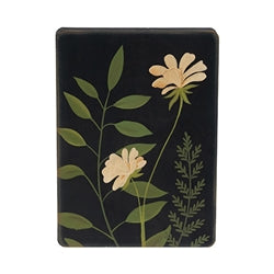 Flowers & Ferns Hanging Wood Plaque 3 Asstd.