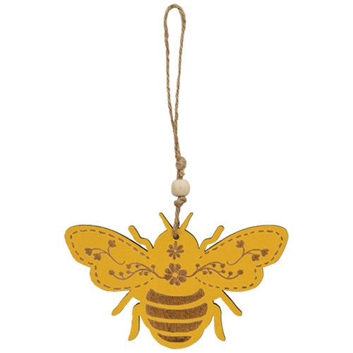 Laser Cut Layered Bee Ornament