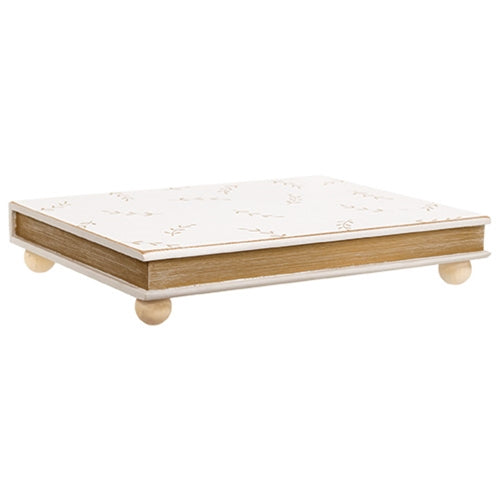 Gold Leaf Wooden Book Riser