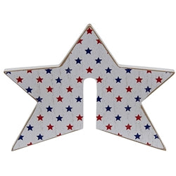 Dimensional Americana Star Flag Pick Holder - 5.5"H