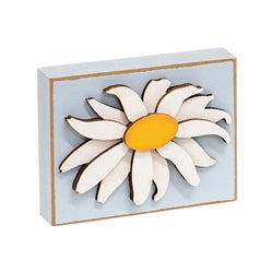 2/Set - Welcome & Daisy Wooden Blocks