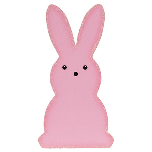 Pink Bunny Planter Stake Topper - 12.75"H