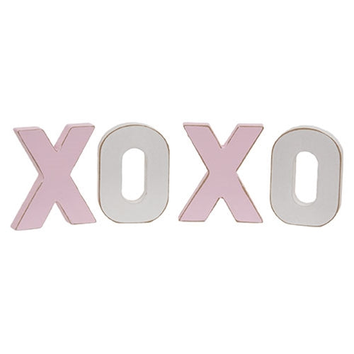4/Set - XOXO Letter Blocks