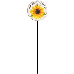 Hello Sunshine Sunflower Plant Poke - 4 Asstd.