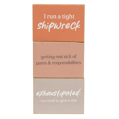 Tight Shipwreck Rectangle Block - 3 Asstd.