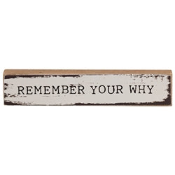 Remember Your Why Mini Stick - 3 Asstd.
