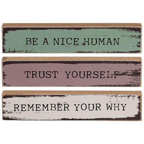 Remember Your Why Mini Stick - 3 Asstd.
