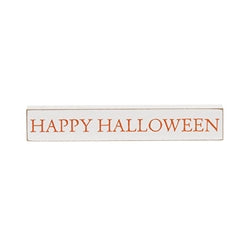Trick Or Treat Floral Ghost Mini Stick - 3 Asstd.