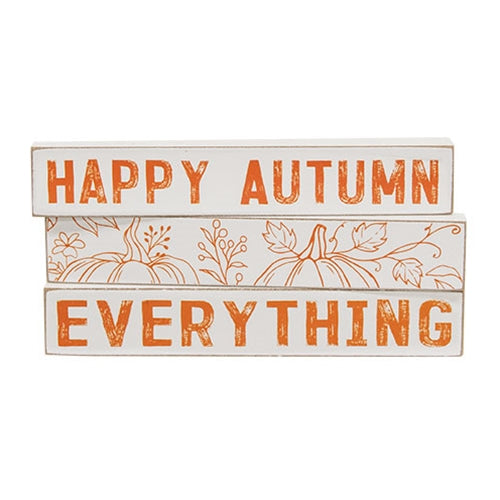 3/Set - Happy Autumn Everything Mini Sticks