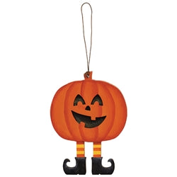 Boo to You Wooden Ghost or Jack Ornament - 2 Asstd.