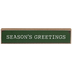 Season's Greetings Mini Stick - 3 Asstd.