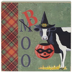 Hay Boo Scaredy Box Sign - 3 Asstd.