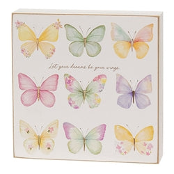 Butterfly Grid Hinged Box - 2 Asstd